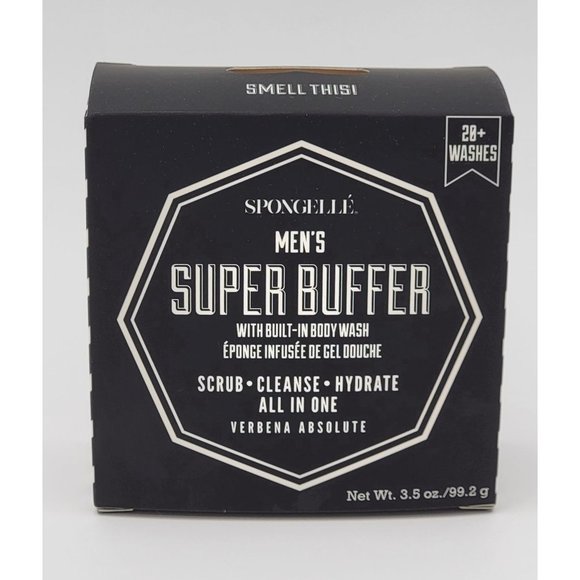 Spongelle Other - Spongelle Men's Boxed Body Wash Infused Extreme Buffer Verbena Absolute NWT NIB
